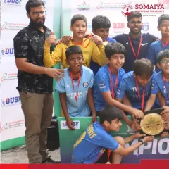 Our U-13 team celebrates their Golden Shield victory, showcasing the depth of talent across our youth football program.