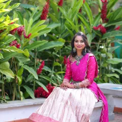 Our beautiful bride Sanjana looking lovely in a unique Victorian-style necklace. The oxidized finish and intricate design make it a standout piece, perfect for her pre-wedding event.