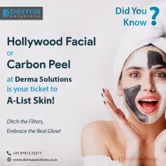 The Hollywood Facial, also known as a Carbon Peel, is your ticket to A-list skin. This treatment uses activated carbon and a laser to deeply exfoliate and reveal a real, filter-free glow.