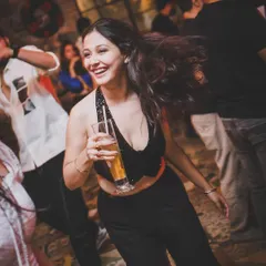 Kicking off the year right in Goa. A guest enjoying the groovy Saturday vibes at SORO with the Ease Up crew.