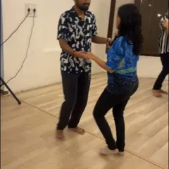 A candid shot from our workshop in Whitefield. We love seeing new faces fall in love with Salsa and Bachata in our fun, interactive sessions.