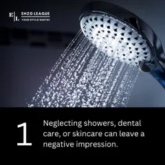 The fundamentals of grooming are the most important. I emphasize a consistent routine of basic hygiene, including showers and skincare, as the foundation for a polished presence.