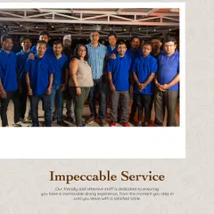 This is the team that provides the impeccable service our guests love. Our friendly and attentive staff is dedicated to ensuring you have a memorable dining experience from start to finish.
