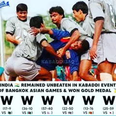 This is the catch that helped win the gold medal for India at the 1998 Bangkok Asian Games. Moments like these are built on strategy, strength, and perfect timing, which are key principles I teach in my defensive skills training for coaches.