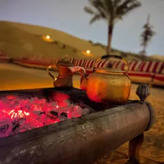The warm glow of coals and Arabic coffee pots in the Dubai desert. These are the sensory details from my travels that I try to translate into the atmosphere of my events.
