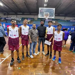 The full Under-14 squad after being crowned runner-up at the NBA national finals. Every player contributed to this incredible journey.