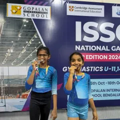 The smiles say it all. Our U11 athletes proudly showing off their hard-earned medals from the ISSO National Games. This is the result of countless hours of practice and determination.