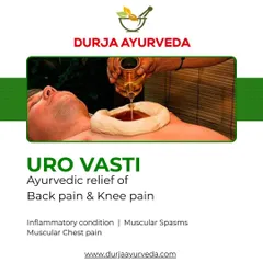 Uro Vasti targets pain in the chest, upper back, and even knee regions. This treatment is excellent for reducing inflammation, soothing muscular spasms, and relieving chronic pain conditions.
