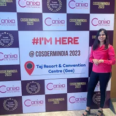 Attending Cosdermindia 2023 in Goa, another premier event for cosmetic dermatology and hair science in India.