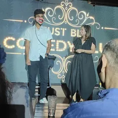 Another fun human puppet moment from my show in Bangalore. This gentleman was a fantastic sport.