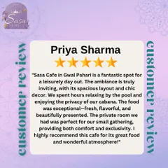 I'm thrilled Priya Sharma had a fantastic and leisurely day out. It's great to know you loved the ambiance and the food.