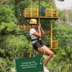 Challenge the ordinary and live the extraordinary as you fly through the trees on our zipline. It's a thrilling ride that offers a unique perspective of our beautiful resort grounds.