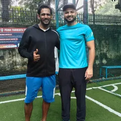 Another photo from the meet and greet with Archis, who shared his skills and life lessons with our players. It's about more than just football.