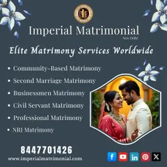 Our elite matrimony services are available worldwide. We offer specialized matchmaking for various communities, professionals, civil servants, businessmen, and NRIs, ensuring a global reach.