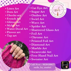 From simple lines and dots to complex Swarovski and sweater art, my course covers over 30 different nail art techniques. You will graduate with a versatile skill set to meet any client request.