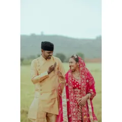 A beautiful portrait of a Muslim couple during their outdoor photoshoot. I respect and beautifully capture the traditions of all cultures.
