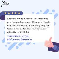 "Learning online is making this accessible even to people overseas." A testimonial from a student in Australia highlights the global reach and quality of our online classes.
