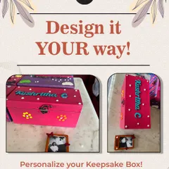 Design it your way! Our keepsake box activity allows every child to personalize their creation with their name and favorite colors, making it a truly special and functional return gift.