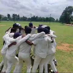 Another shot of the team huddle, showcasing the brotherhood and spirit that defines our academy's culture.