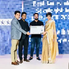 Receiving the Indian Icon of the Year 2023 award, presented by actress Mandira Bedi. It is a privilege to be recognized for my work in the field of aesthetic and reconstructive surgery.