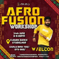 I create custom promotional materials like this for my workshops to build excitement. An Afro Fusion session is a unique corporate wellness activity that promises a memorable and high-energy break from the routine.