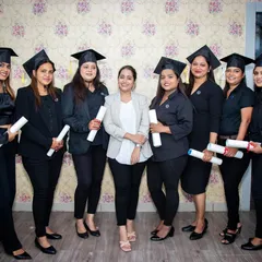 This is a moment of immense pride. My students are celebrating becoming CIDESCO certified media makeup artists, a globally recognized qualification that opens doors worldwide. I am proud of our 100% pass rate.