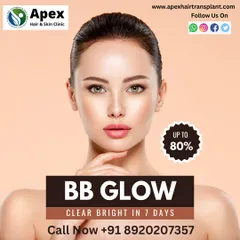Achieve a flawless, makeup-free look with our BB Glow treatment. This innovative procedure provides a semi-permanent foundation effect, correcting uneven skin tone and giving you a bright, radiant complexion in just a matter of days. It's the ultimate shortcut to glowing skin.