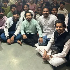 Surrounded by students after a fulfilling teaching session. The collective energy and dedication in these gatherings is what makes teaching so rewarding for me.