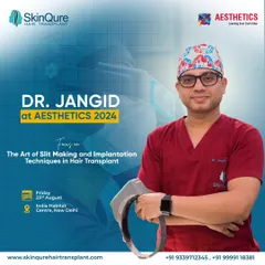 I am excited to be speaking at AESTHETICS 2024 in New Delhi. I will be sharing my views on "The Art of Slit Making and Implantation Techniques in Hair Transplant" with over 700 delegates from 15 countries.