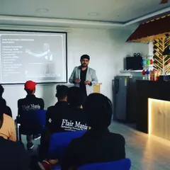 Industry expert Mr. Ajit Singh Negi conducting a masterclass for our students, sharing valuable insights from his professional experience.