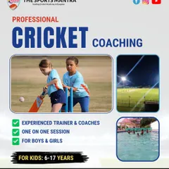 We offer professional cricket coaching for boys and girls aged 6-17. Our program includes experienced trainers and one-on-one sessions to elevate your child's game.