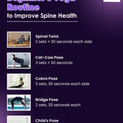 Struggling with back stiffness or poor posture? Here is a beginner-friendly yoga routine to strengthen your spine and improve flexibility. Just a few minutes a day can make a huge difference.
