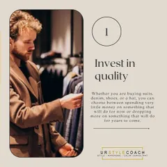 The first rule of building a lasting wardrobe is to invest in quality. Whether it's a suit, denim, or shoes, choosing well-made items will serve you for years to come and always look better than disposable fashion.