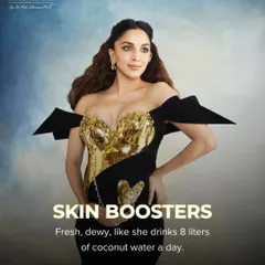 If the Met Gala were a dermatology treatment, Kiara Advani's glow would be skin boosters. That fresh, dewy look is like she drinks 8 liters of coconut water a day, but it's really science at work.