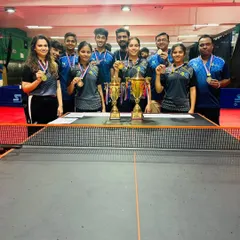 A proud moment with all our winning teams from the Inter-Club Tournament. We secured the top spot in Women's Division 1 and podium finishes in Men's Division 1 and 3.