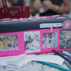 XOXO! A 'Gossip Girl' themed bridal shower, where guests decorated a 'burn book' style box with memories for the bride-to-be. Themed activities make any event more personal and fun.