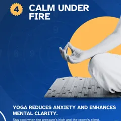 A core part of my training philosophy is mental conditioning. Here, we integrate practices like yoga to help athletes remain calm under fire, enhancing mental clarity and reducing anxiety during high-pressure competitions.