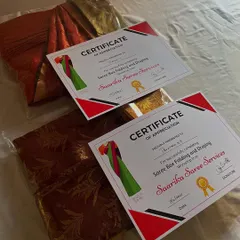 More happy students with their certificates after completing my workshop. I provide hands-on training to ensure everyone learns the technique correctly.