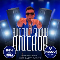 Tonight, the stage is mine at NESCO, Mumbai. Teaming up with Nice Party Events for what's going to be an epic night.