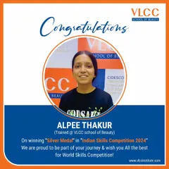 We celebrate the incredible achievements of our students. Congratulations to Alpee Thakur for winning the Silver Medal in the "Indian Skills Competition 2024," a testament to the high-quality training and mentorship we provide.