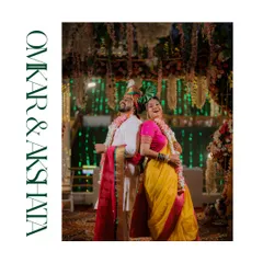 A fun and playful shot of the wedding couple. Their smiles say it all!