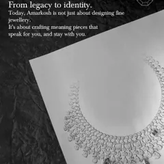 From legacy to identity. Today, Amarkosh is not just about designing fine jewellery. It’s about crafting meaningful pieces that speak for you, and stay with you.