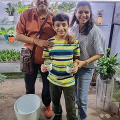 We were thrilled to welcome director Umesh Shukla and his family to our garden centre. It's always a pleasure to help our customers add more greens and smiles to their lives.