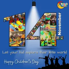 Let your kid explore their little world. This creative graphic for Children's Day showcases the variety of playzones I offer to make any celebration, especially this special day, full of joy and discovery.