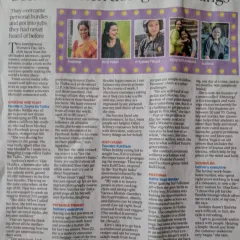 This newspaper feature captures a part of my journey. From my personal health transformation to helping other women, every step has been a lesson in consistency and choosing myself, even when it's hard.