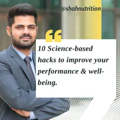 10 Science-Based Hacks for a Better Life. Here are 10 simple, evidence-based hacks to improve your performance and well-being every day.