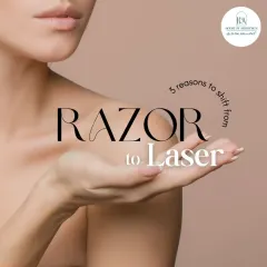 Here are three simple reasons to switch from the razor to the laser. It saves money, saves time, and significantly reduces ingrown hairs. It's an investment in smoother skin and a simpler routine.