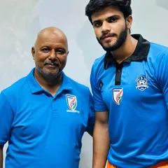 One of our coaches with AIFF instructor Keshav Sir. We are proud to have a team of certified and knowledgeable mentors.