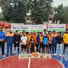 Our winning team posing with the trophy at the 60th Royal Club Basketball Tournament 2023 in Delhi. Success at such respected local tournaments highlights the competitive spirit we foster at our academy.