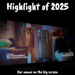 The highlight of our year. Seeing our names, Tijo George and Juhi Soni, on the big screen in the film credits was an unforgettable moment. This is the result of months of hard work and dedication.